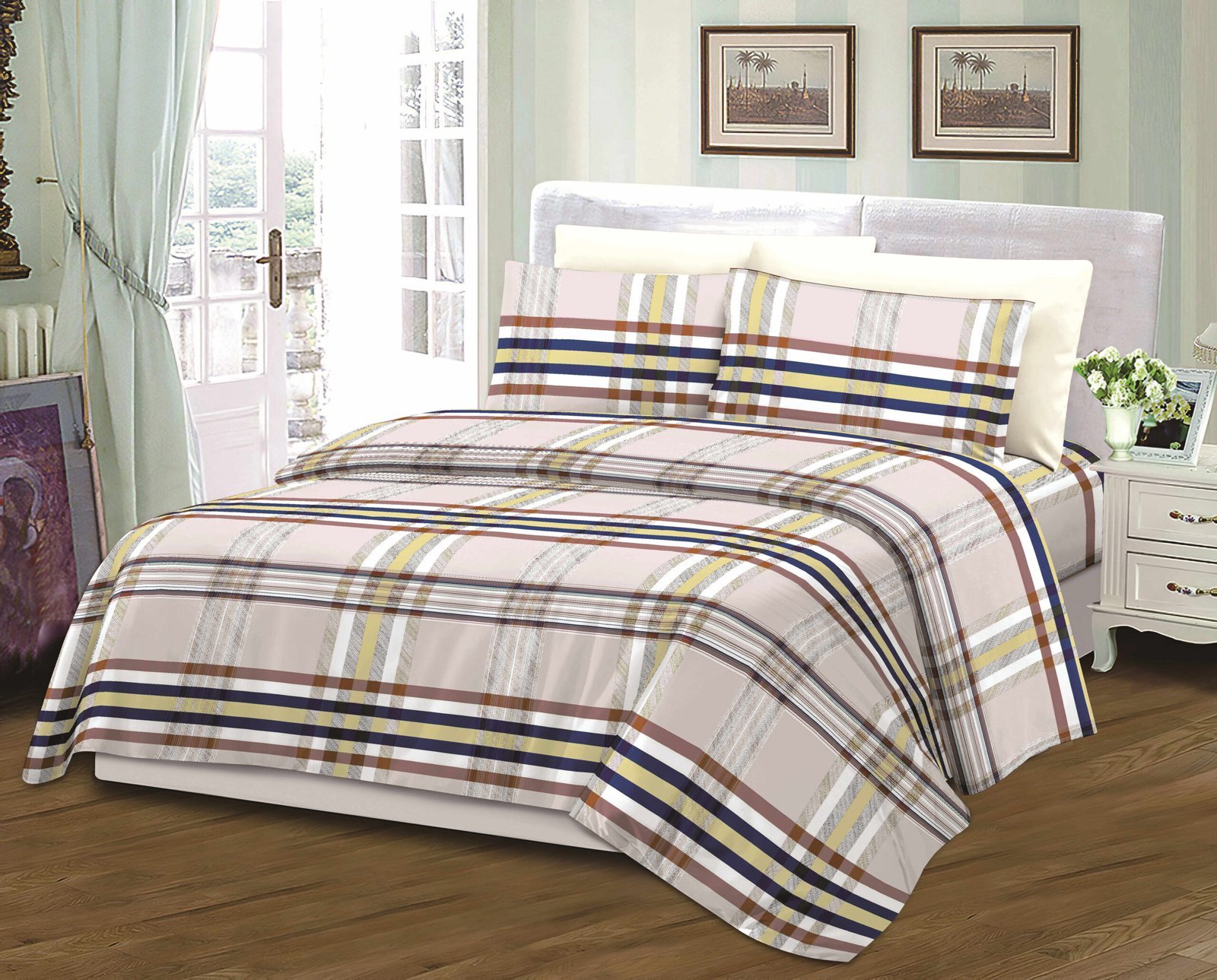 Σετ Σεντόνια Ημίδιπλα 4 Τεμαχίων KLZ-174