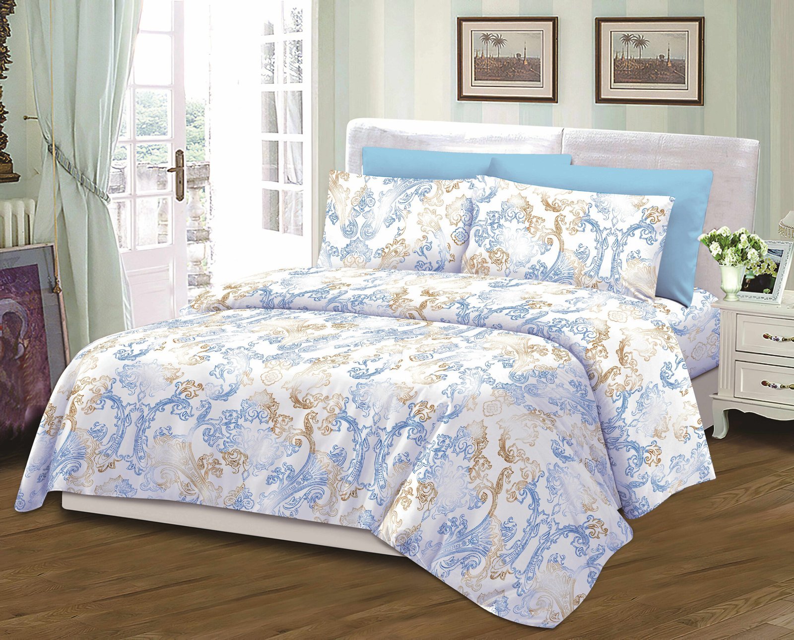 Σετ Σεντόνια Υπέρδιπλα 6 Τεμαχίων KLZ-212