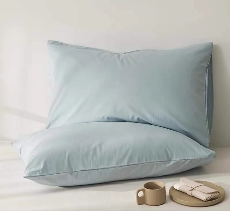 Μαξιλαροθήκες ύπνου Ζευγάρι 2 τεμαχίων Μπλέ KLZ-247