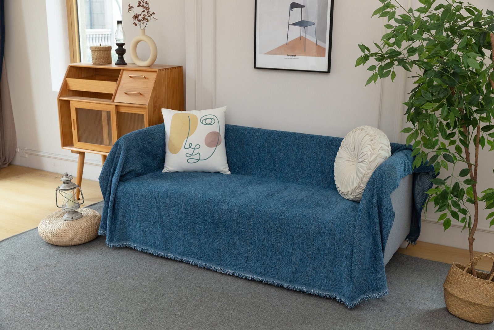 Ριχτάρι Μπλε 180x320cm KLZ-392 - Image 2