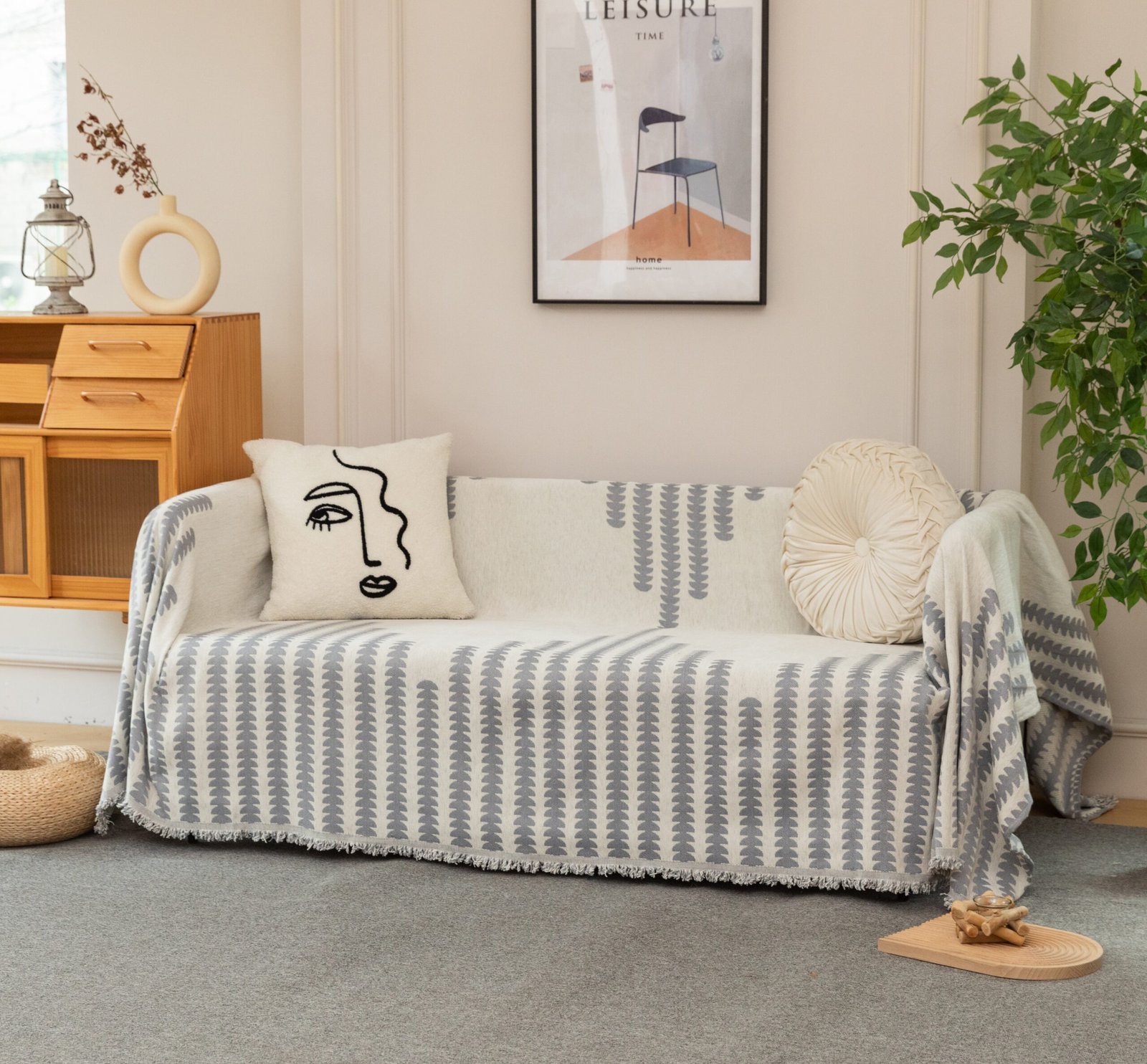 Ριχτάρι Μπεζ-Γκρι 180x240cm KLZ-439 - Image 2