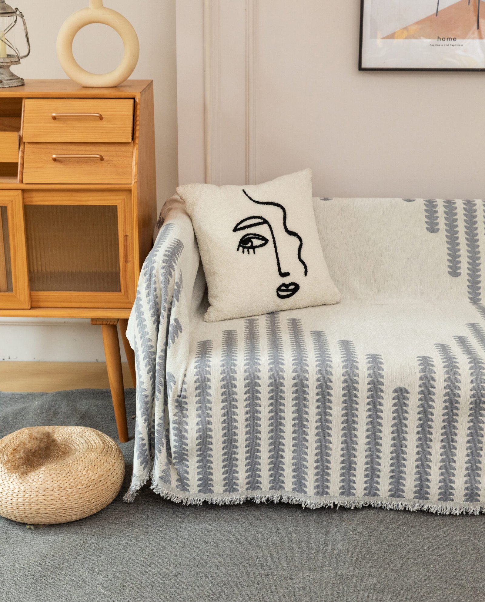 Ριχτάρι Μπεζ-Γκρι 180x240cm KLZ-439 - Image 3