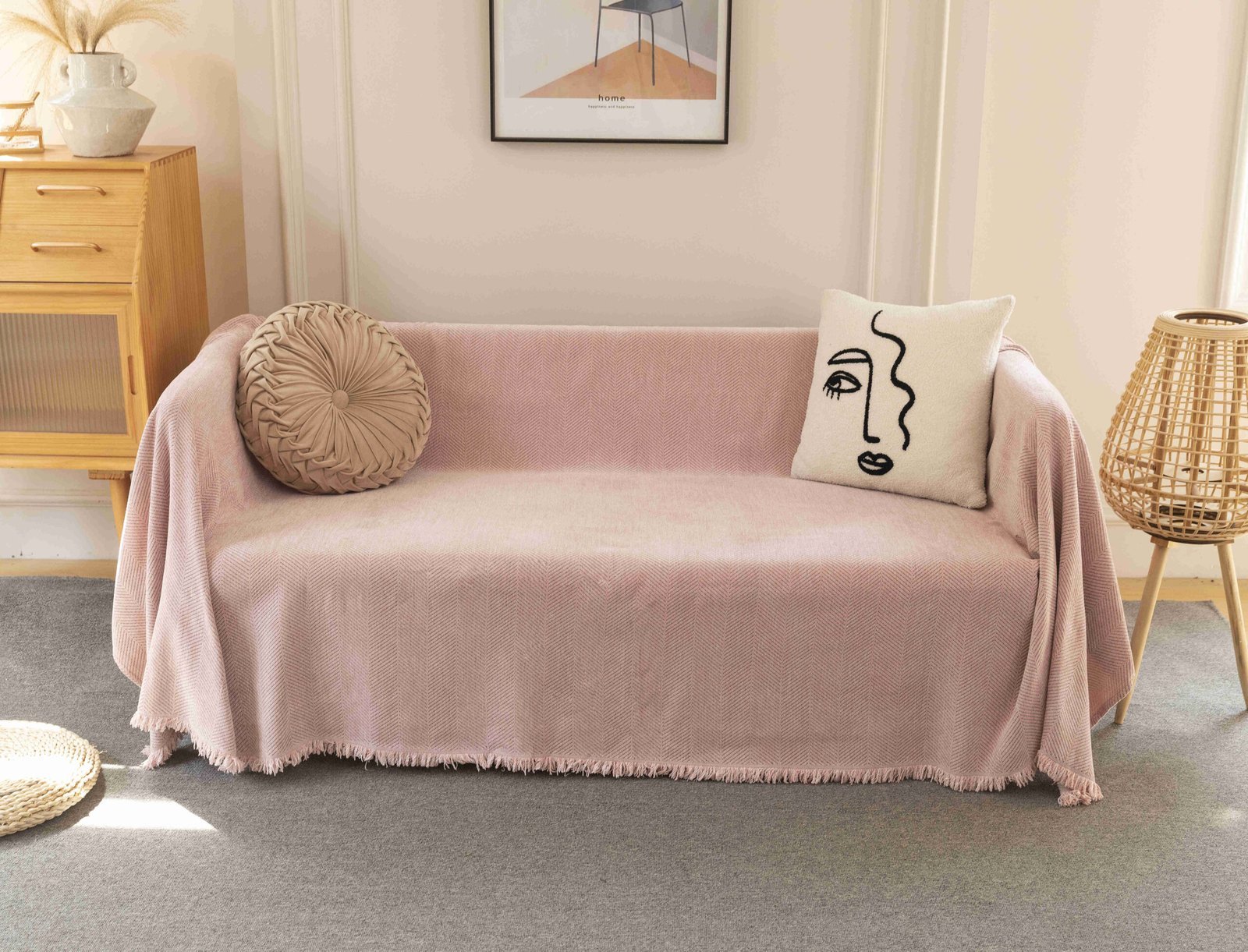 Ριχτάρι Ροζ 180x320cm KLZ-537