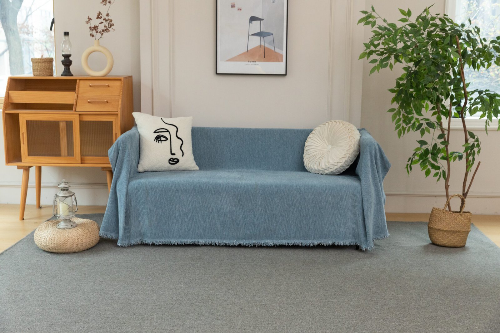 Ριχτάρι Μπλε 180x320cm KLZ-539