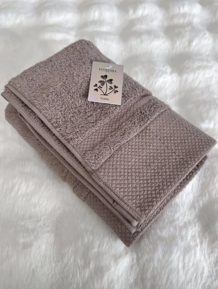 Καφέ Πετσέτα Προσώπου KLZ-746