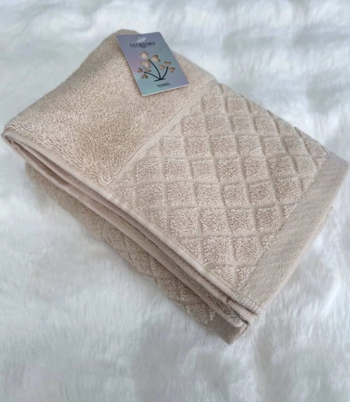 Μπεζ Πετσέτα Προσώπου KLZ-756