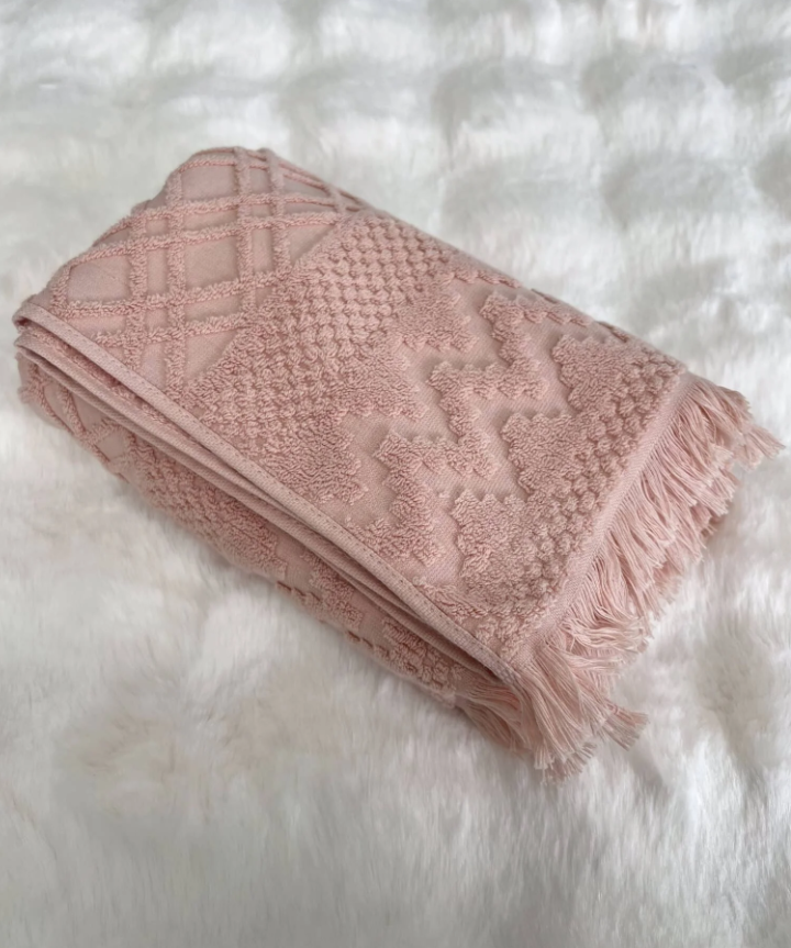 Ροζ Πετσέτα Προσώπου KLZ-761