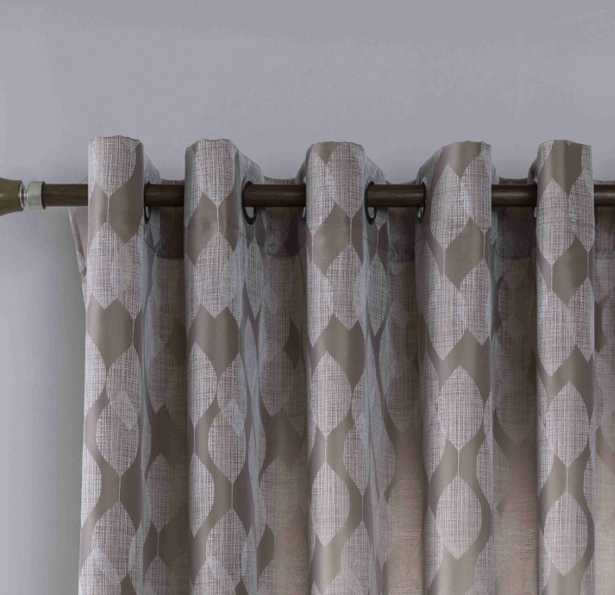 Κουρτίνα Σκίασης Μόκα Με Κρίκο Υ260xΦ280cm KLZ-764 - Image 2