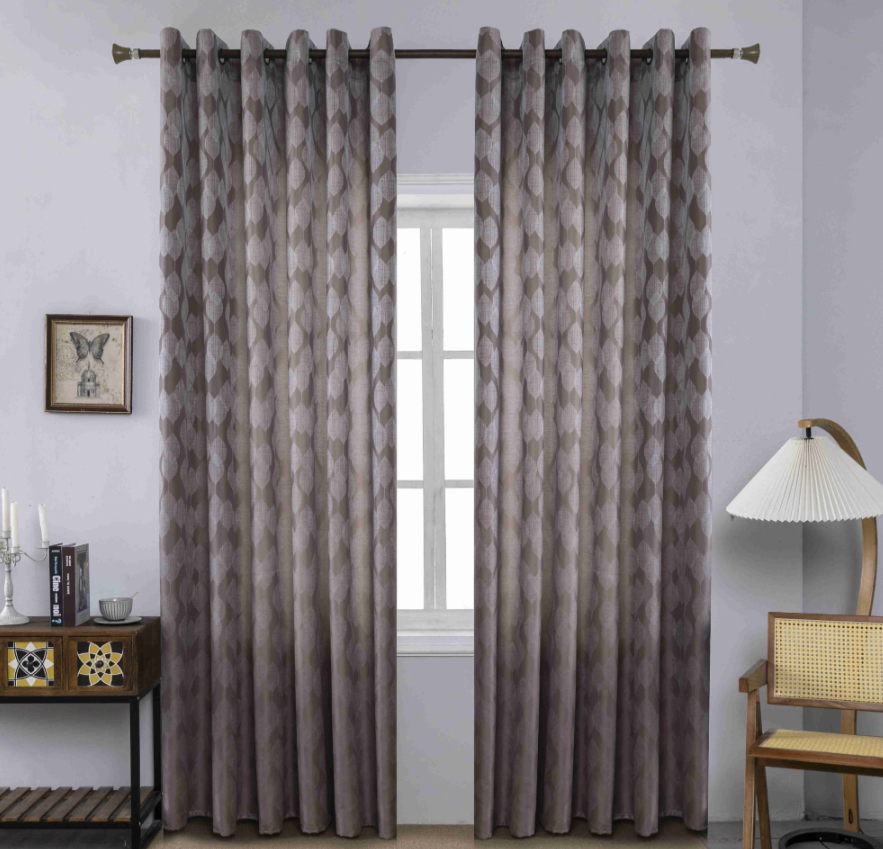 Κουρτίνα Σκίασης Μόκα Με Κρίκο Υ260xΦ280cm KLZ-764