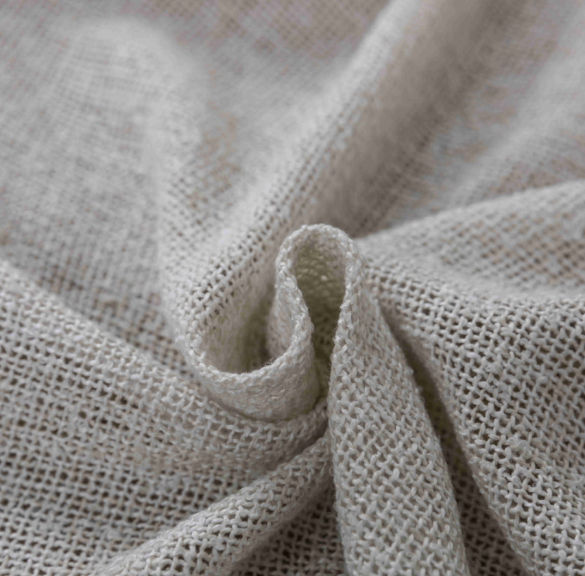 Κουρτίνα 80% Σκίασης Χοντρό Λινό Μπεζ με Κρίκο Υ275xΦ270cm KLZ-768 - Image 5