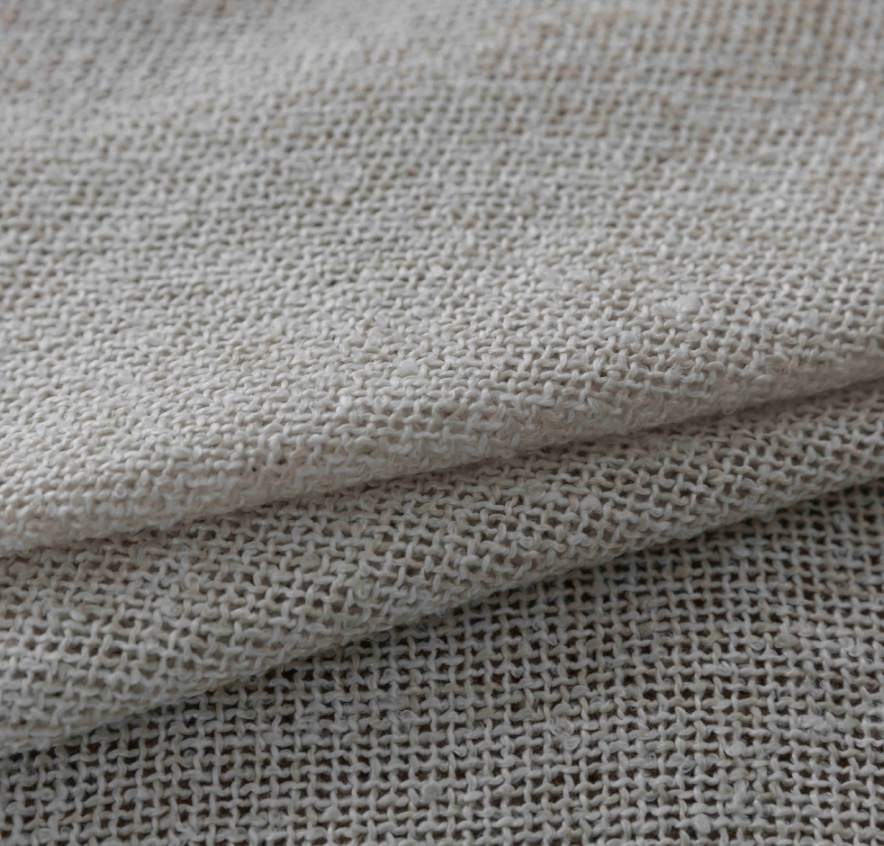 Κουρτίνα 80% Σκίασης Χοντρό Λινό Μπεζ με Κρίκο Υ275xΦ270cm KLZ-768 - Image 8