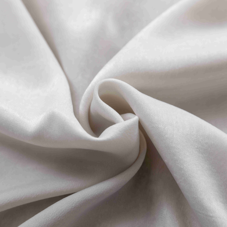 Velour Satin Κουρτίνα Γκρεζ 80% Σκίασης Με Κρίκο Υ270xΦ140cm KLZ-813 - Image 5