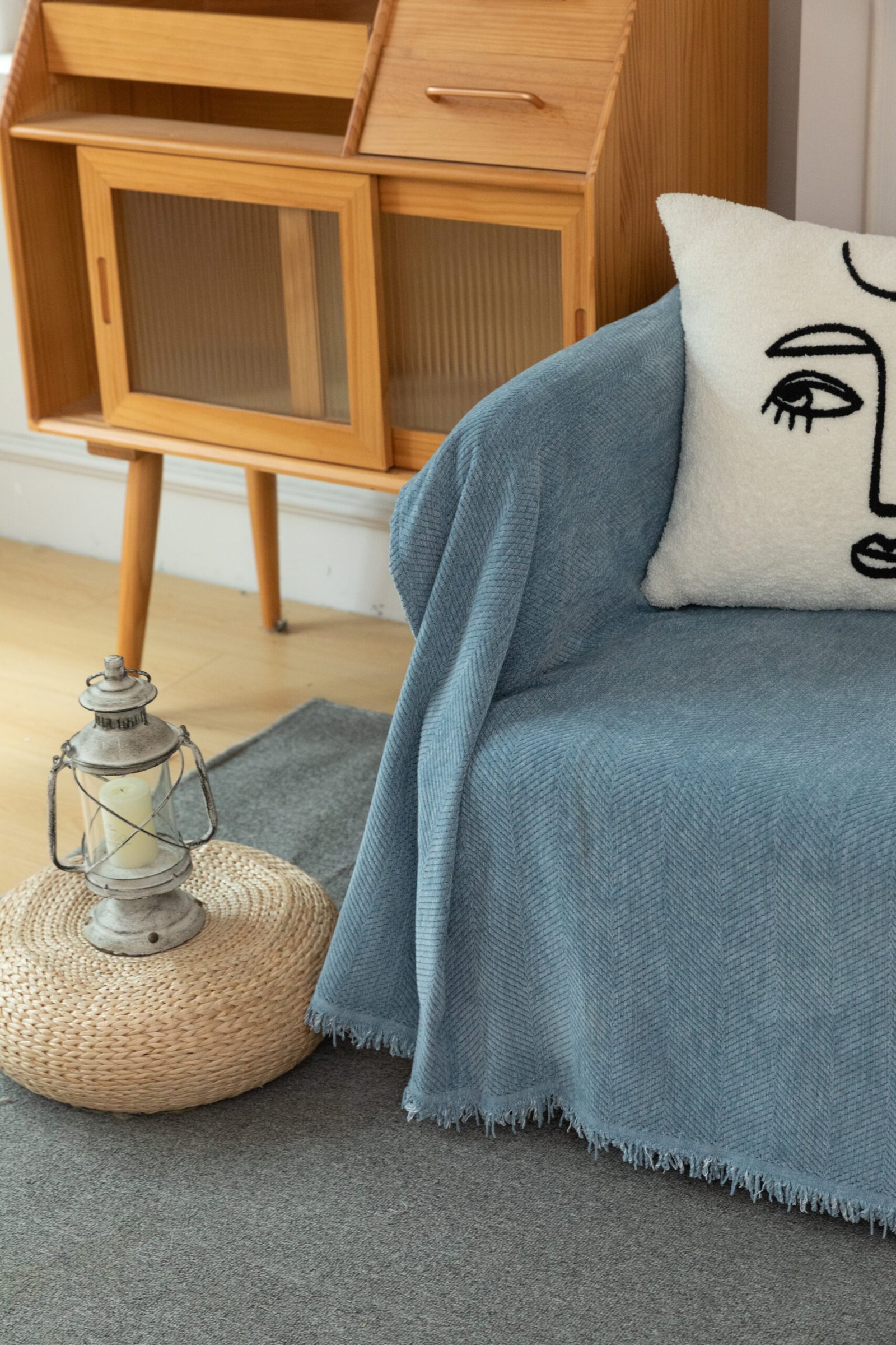 Ριχτάρι Μπλε 180x320cm KLZ-539 - Image 3