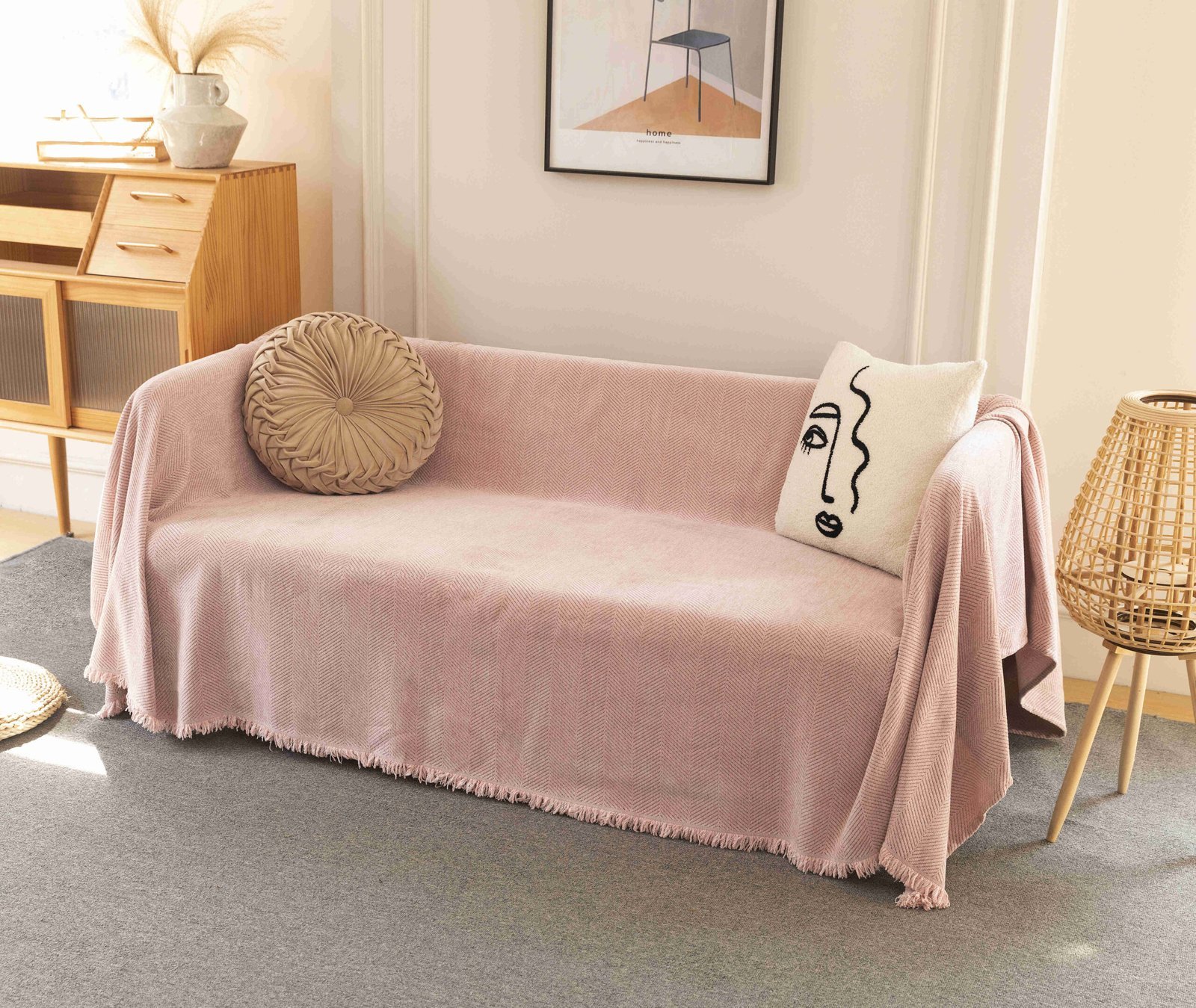 Ριχτάρι Ροζ 180x320cm KLZ-537 - Image 2