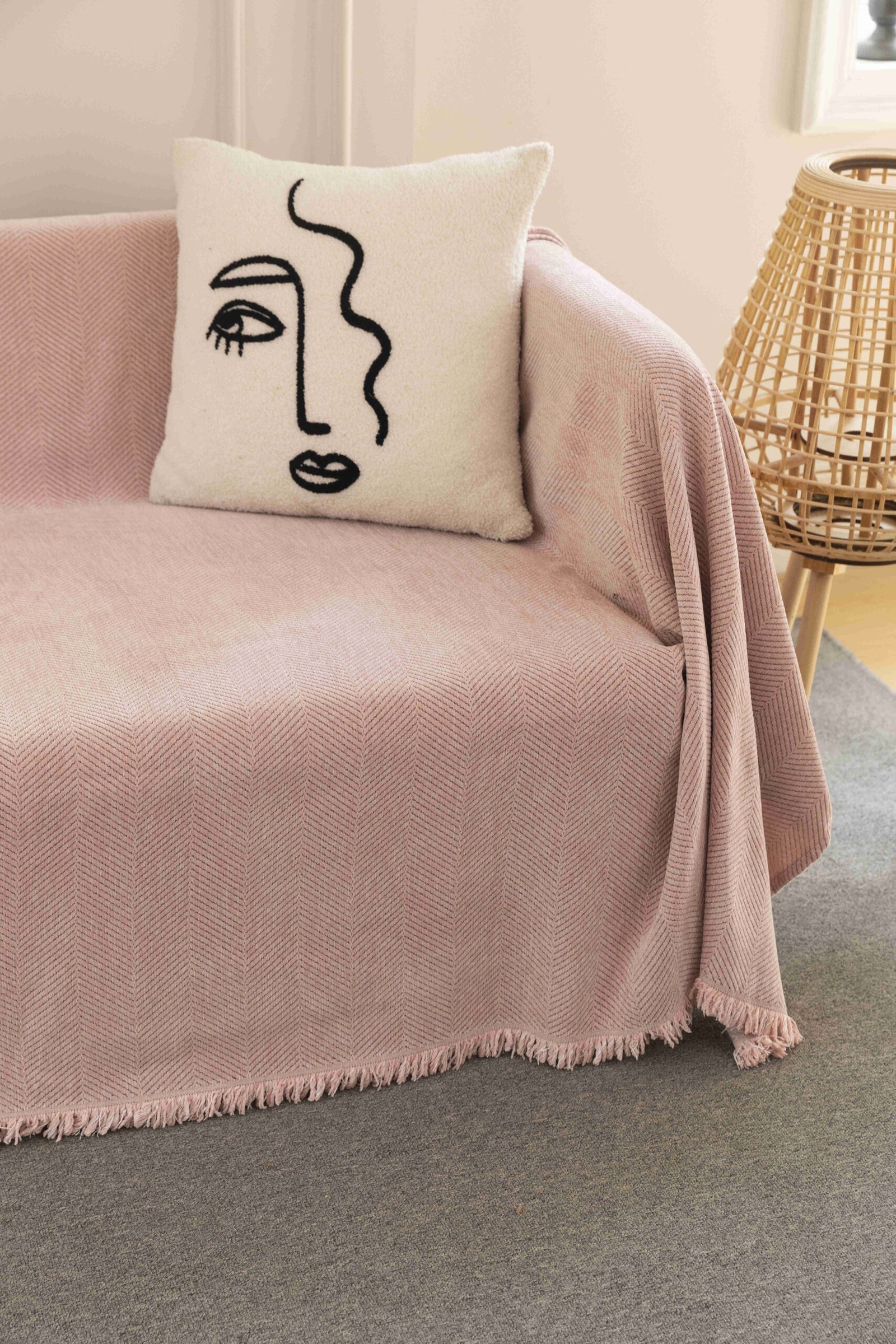 Ριχτάρι Ροζ 180x320cm KLZ-537 - Image 3